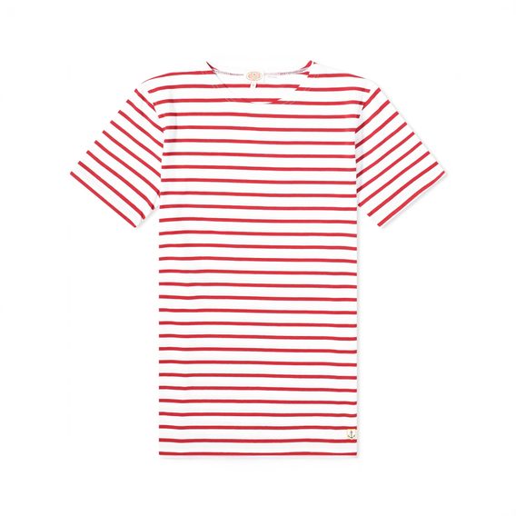 Armor Lux Sailor T-Shirt — White & Red