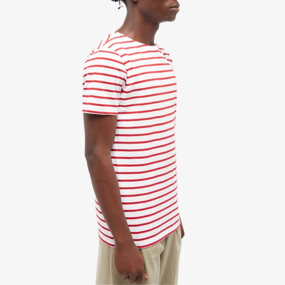 Armor Lux Sailor T-Shirt — White & Red