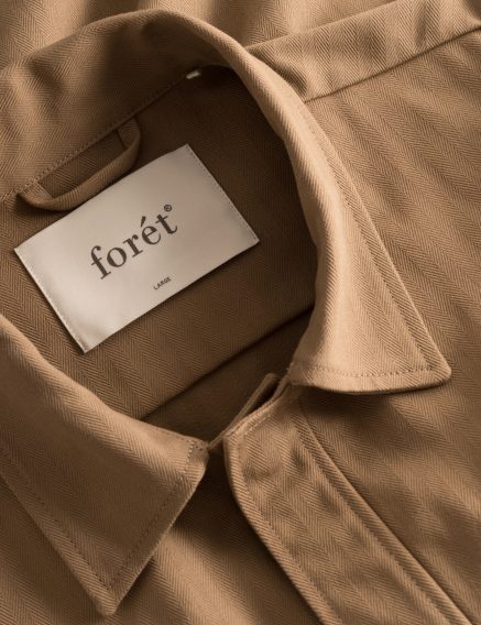 forét Yoke Field Jacket — Khaki