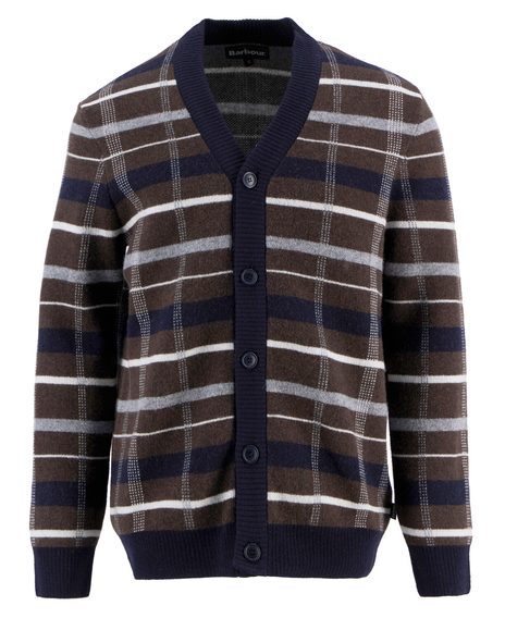Barbour Kane Tartan Cardigan