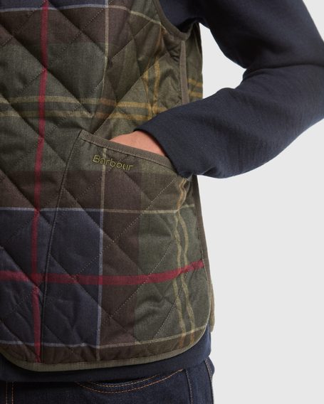 Barbour Icons Tartan Quilted Liner
