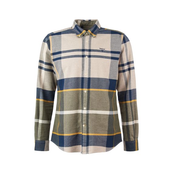 Barbour Iceloch Tailored Shirt — Forest Mist