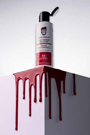 Slick Gorilla Hair Colour — Red