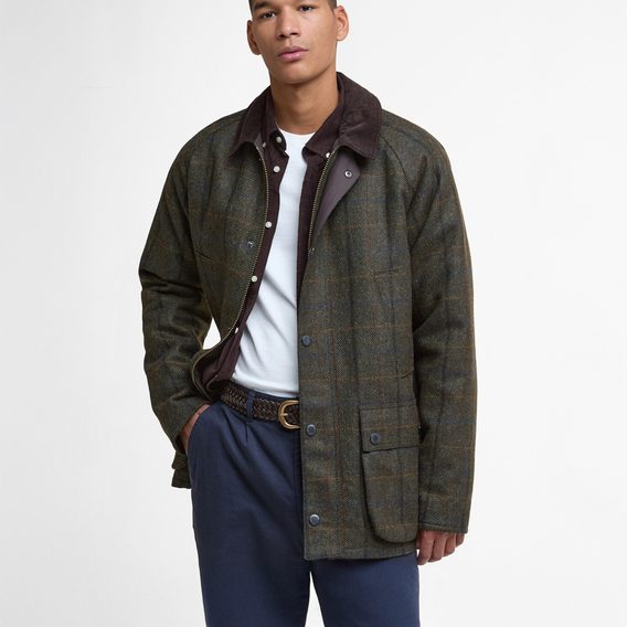 Barbour Bedale Check Wool Jacket