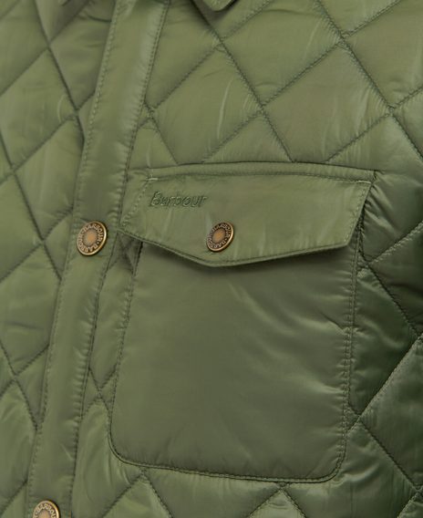 Barbour Newbie Quilted Jacket — Olive