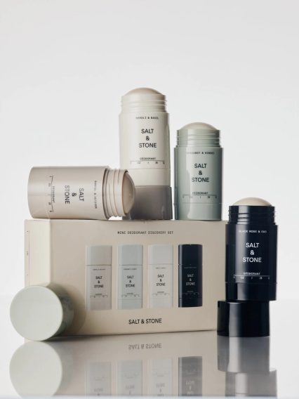 Salt & Stone — Mini Deodorant Set (4 x 28 g)