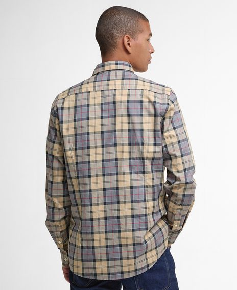 Barbour Wetheram Tailored Long-Sleeved Shirt — Dress Tartan
