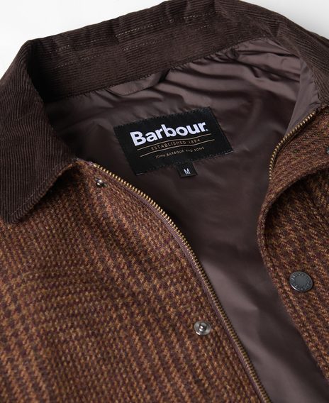 Barbour Tracker Wool Harrington