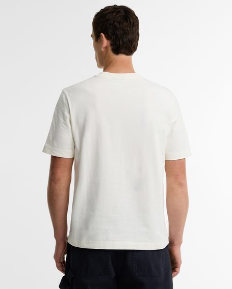 Barbour Wadsworth Relaxed Graphic T-Shirt — White