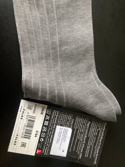 Rozbaleno: Falke Shadow Socks — Steel Melange (M – 40/41)
