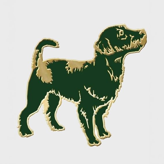 Barbour Terrier Pin Badge