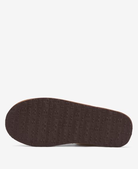 Barbour Everitt Mule Slippers — Camel