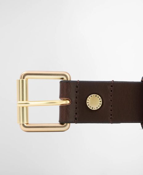 Barbour Maia Leather Belt - Brown