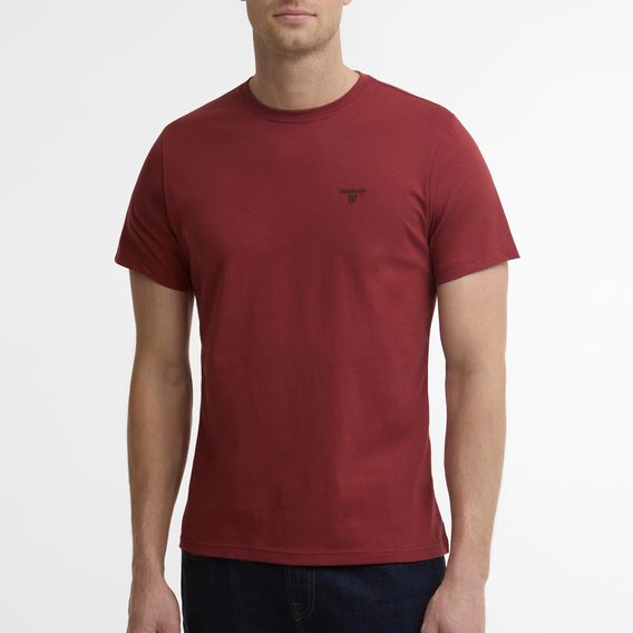 Barbour Essential Sports T-Shirt — Russet