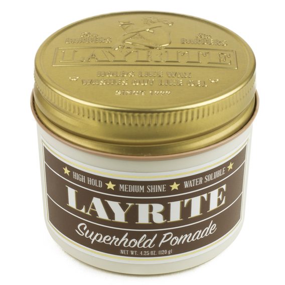 Layrite Superhold Pomade — pomáda (120 g)