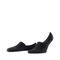 Falke Step High Cut Invisible Socks — Black