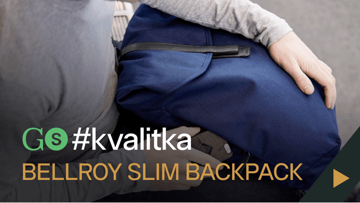 #Kvalitka - Batoh Bellroy Slim Backpack