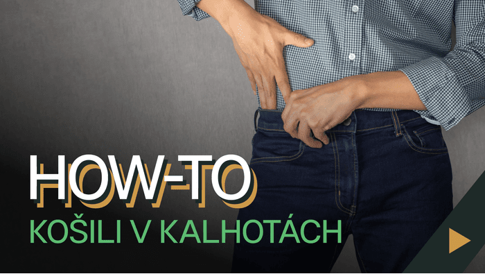 Jak udržet košili v kalhotách celý den