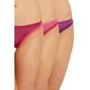 Dámské kalhotky tanga CALVIN KLEIN 3-pack QD3592E-STT