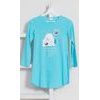 Dětská noční košile s dlouhým rukávem Little dogs - světle lososová