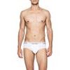 Pánské slipy CALVIN KLEIN Modern Cotton Stretch 2 pack NB1084A bílá