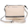 Kožená crossbody kabelka We Positive BG107 Cipria