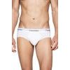 Pánské slipy CALVIN KLEIN Modern Cotton Stretch 2 pack NB1084A bílá