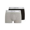 Pánské boxerky CALVIN KLEIN Modern Cotton Stretch 2 pack NB1086A šedá/černá