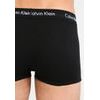 Pánské boxerky CALVIN KLEIN Cotton Stretch 3-pack U2664G-XWB černá