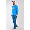 Pánské pyžamo dlouhé Filip - tmavě modrá