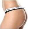 Dámské kalhotky tanga CALVIN KLEIN Carousel 3-pack black