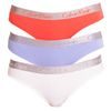 Dámské kalhotky 3pack CALVIN KLEIN Radiant Cotton QD3589E-SEV