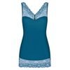 Dámská košilka Miamor chemise turquoise