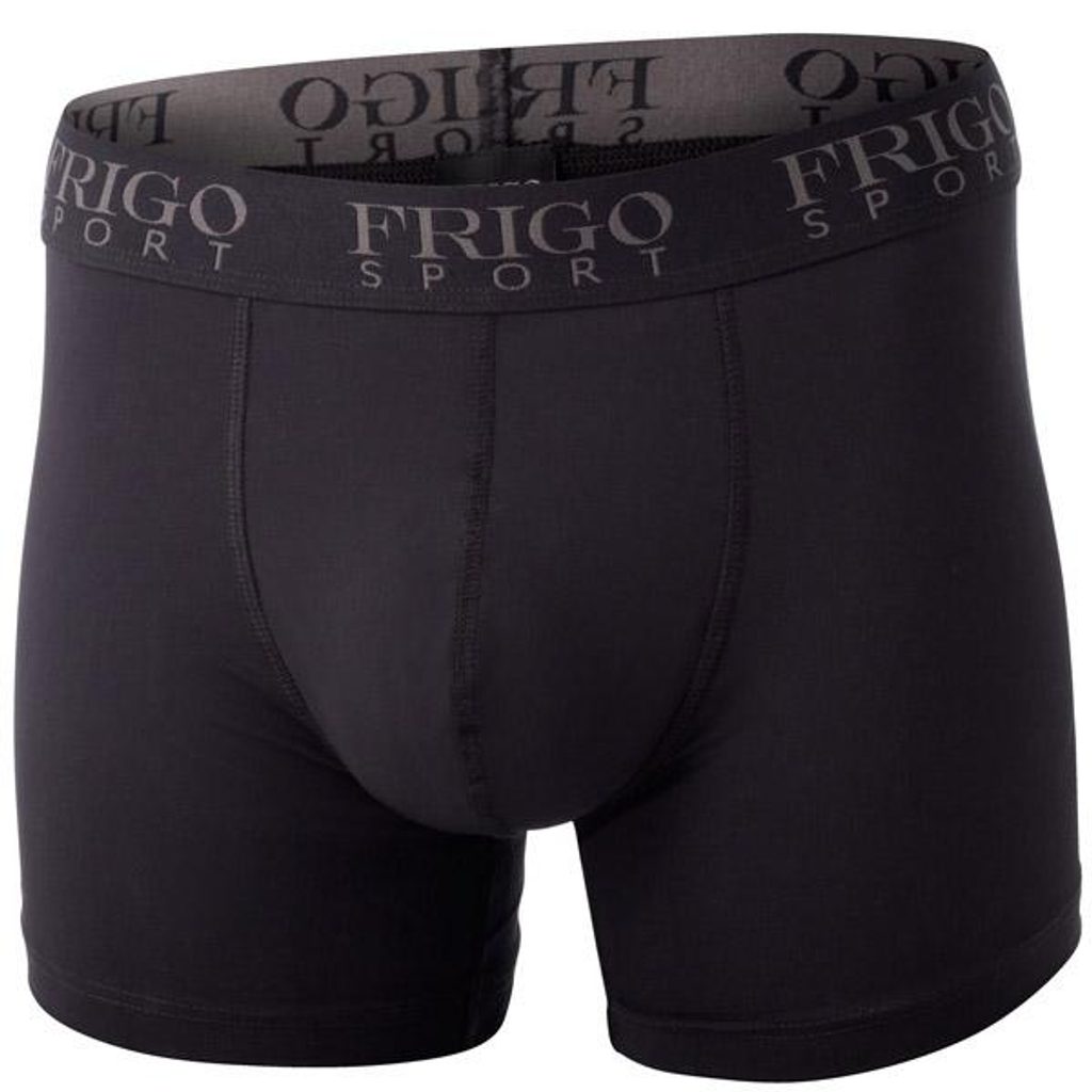 Boxerky s vnitřní kapsou FRIGO SPORT černé - FRIGO - boxerky - Pánské  spodní prádlo, Pánské - Perfektní Prádlo.cz - Pohodlné noční prádlo, župany  a spodní prádlo pro Váš perfektní den!