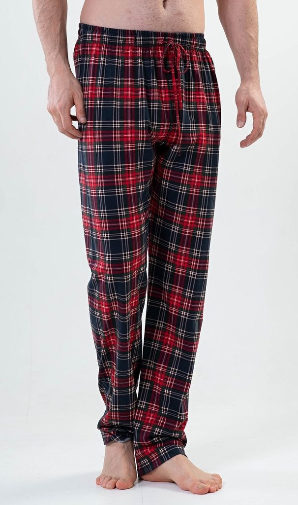 Pánské pyžamové kalhoty Karel - červená - Gazzaz - pyžamové kalhoty a  šortky - Pánská pyžama, Pánské - Perfektní Prádlo.cz - Pohodlné noční  prádlo, župany a spodní prádlo pro Váš perfektní den!
