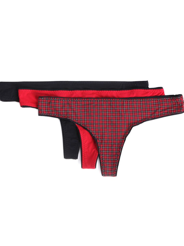 SARONES.cz - Dámské kalhotky tanga DIESEL dárkové balení 3 kusy červené -  DIESEL - tanga - Kalhotky, SPODNÍ PRÁDLO, PRO ŽENY - Nejlepší nákupy online