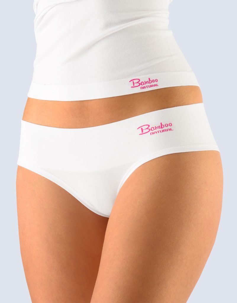 GINA dámské kalhotky francouzské, bezešvé, bokové, jednobarevné Bamboo  Natural 04022P - bílá - GINA - Kalhotky - Dámské - Perfektní Prádlo.cz -  Pohodlné noční prádlo, župany a spodní prádlo pro Váš perfektní den!