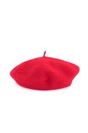 Klasický francouzský baret červený