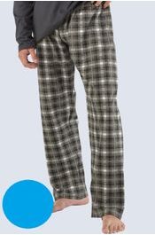 Pánské kalhoty dlouhé pyžamové GINA 79710P modré