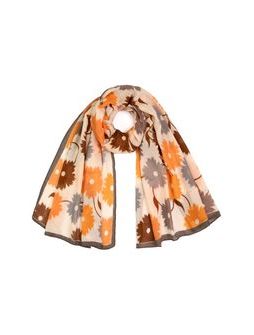 Šál Shawn - tmavohnědá