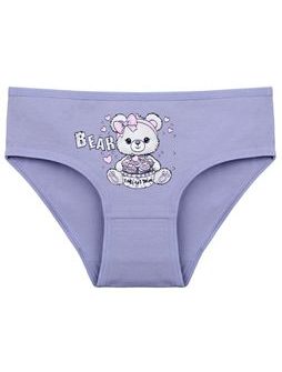 Dětské kalhotky Bear - modrošedá