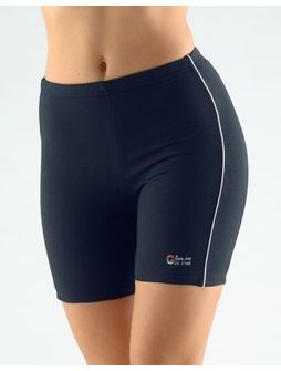 Dámské šortky krátké, dívčí, šité, klasické 93000P - lékořice ocelová