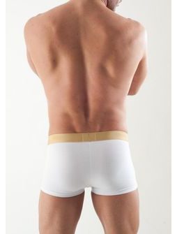 Kvalitní pánské boxerky GERONIMO 1362b1 bílé