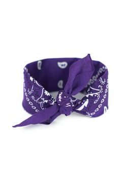 Bandana šátek fialový