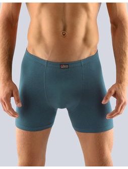 Pánské boxerky s delší nohavičkou 74086P - petrolejová