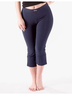 Dámské legíny 7/8 délka, 7/8 kalhoty, šité, klasické, jednobarevné 95004P - lékořice