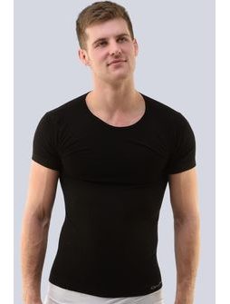 Pánské tričko s krátkým rukávem Bamboo PureLine 58003P - černá