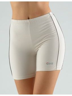 Dámské šortky krátké, dívčí, šité, klasické 93000P - melta písková