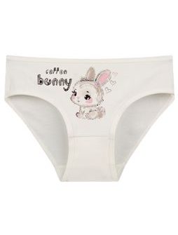 Dětské kalhotky Bunny - smetanová