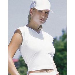 GINA dámské tričko s krátkým rukávem, krátký rukáv, šité, jednobarevné 98022P - šedobílá